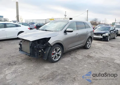 2018 Kia Sorento 3.3L Sx from USA, damaged, VIN 5XYPKDA59JG366609
